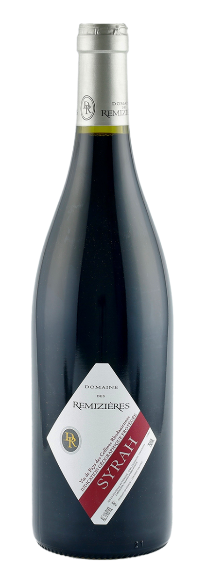 Domaine de Remizières, Vin de Pays des Collines Rhôdaniennes Syrah, editie 2023  